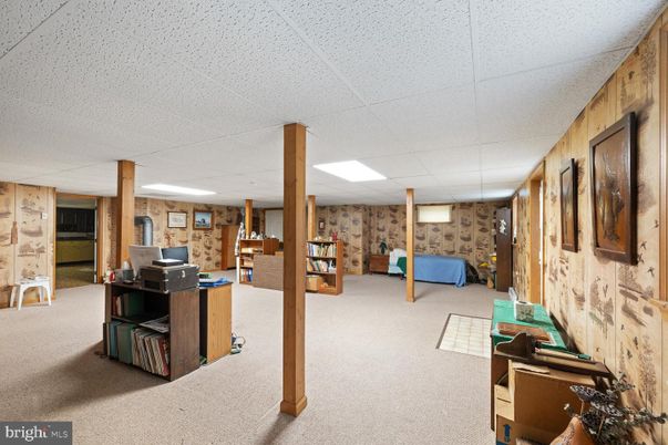 Interior, Recessed Lighting, Stone Walls, Wooden Walls
