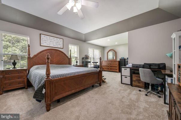 Bedroom, Home Office, Interior, Recessed Lighting