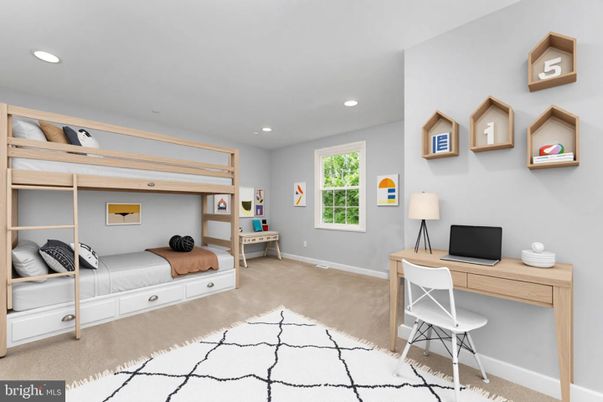 Bedroom, Home Office, Interior, Recessed Lighting