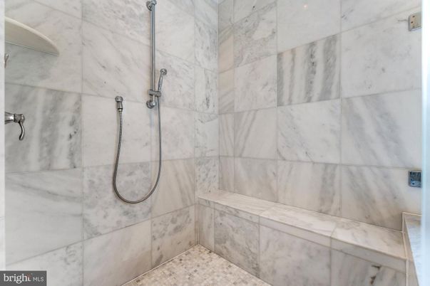 Bathroom, Interior, Marble Walls