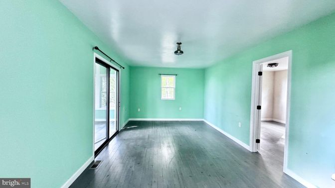 Empty room, Interior, Wood Texture Flooring