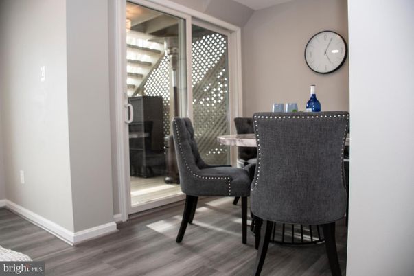 Dining room, Interior, Wood Texture Flooring