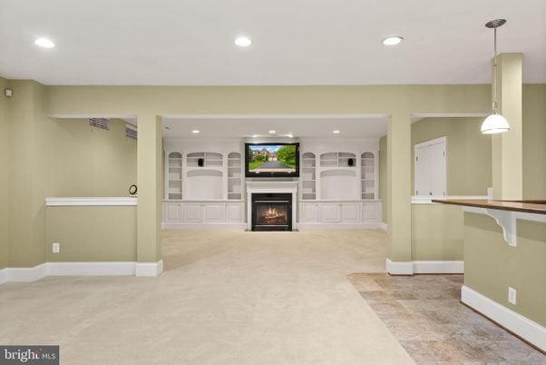 Fireplace, Interior, Pendant Lights, Recessed Lighting
