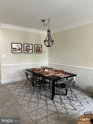 Dining room, Interior, Pendant Lights