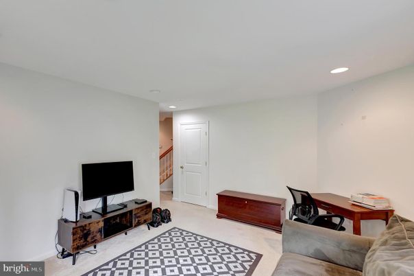 Home Office, Interior, Recessed Lighting