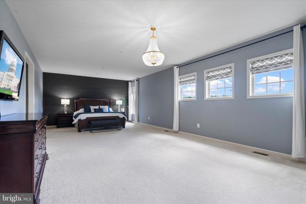 Bedroom, Chandelier, Interior