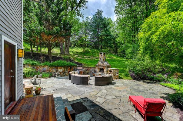Backyard, Exterior, Fireplace