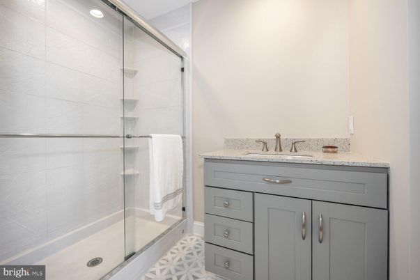 Bathroom, Glass Shower, Interior