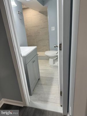 Bathroom, Interior, Marble, Wood Texture Flooring