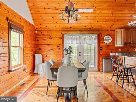 Dining room, Interior, Wooden Ceilings, Wood Texture Flooring, Wooden Walls