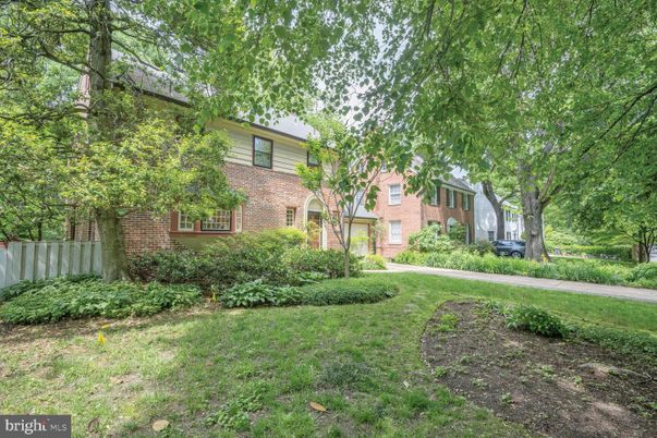Backyard, Exterior, Facade, Brick Facade, Rowhouse