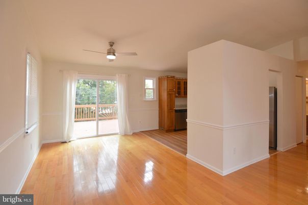 Empty room, Interior, Kitchen, Wood Texture Flooring