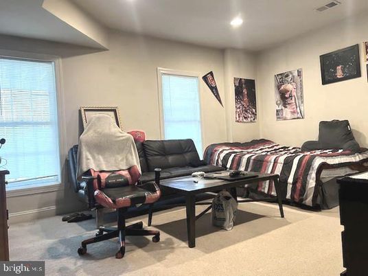 Home Office, Interior, Recessed Lighting
