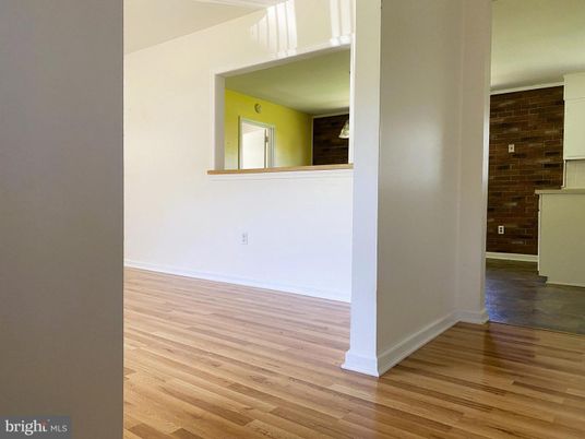 Empty room, Interior, Stone Walls, Wood Texture Flooring