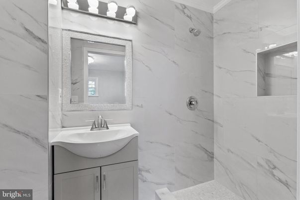 Bathroom, Interior, Marble Walls
