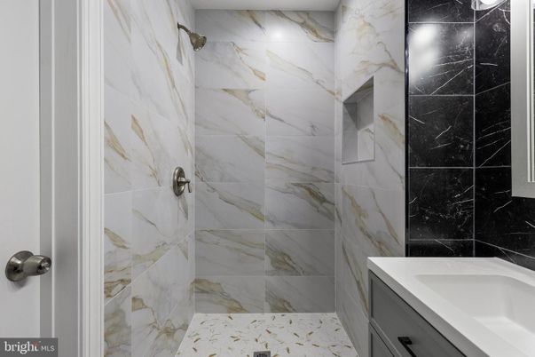 Bathroom, Interior, Marble Walls