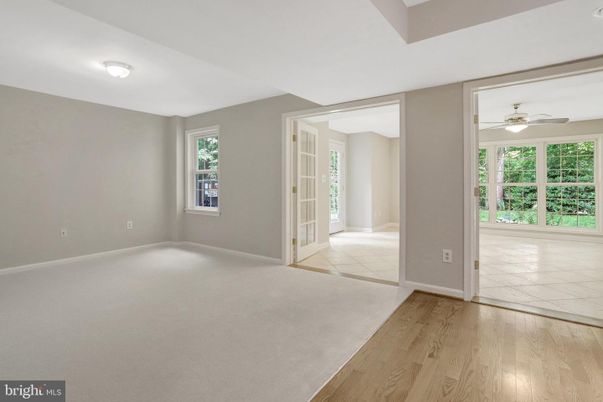 Empty room, Interior, Wood Texture Flooring