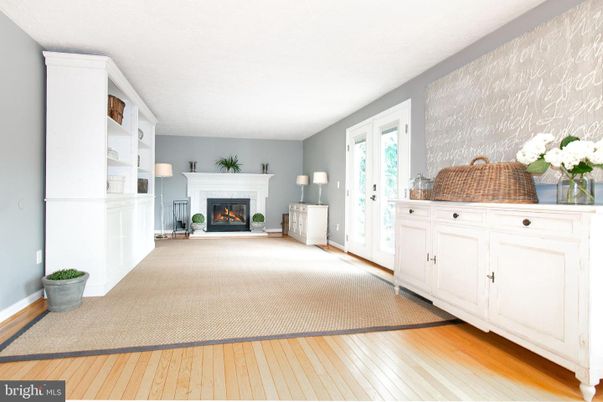 Fireplace, Interior, Wood Texture Flooring