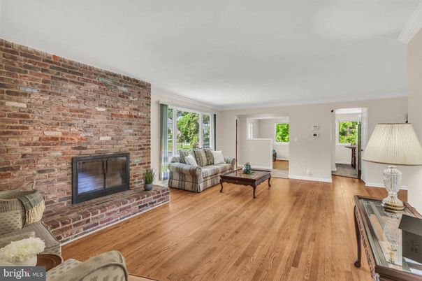 Fireplace, Interior, Living room, Stone Walls, Wood Texture Flooring