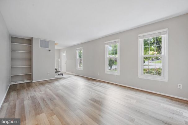 Empty room, Interior, Wood Texture Flooring