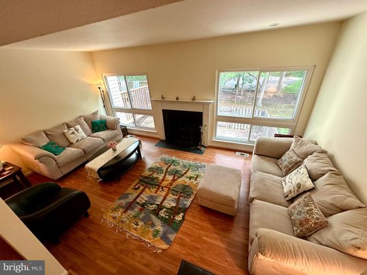 Fireplace, Interior, Living room, Wood Texture Flooring