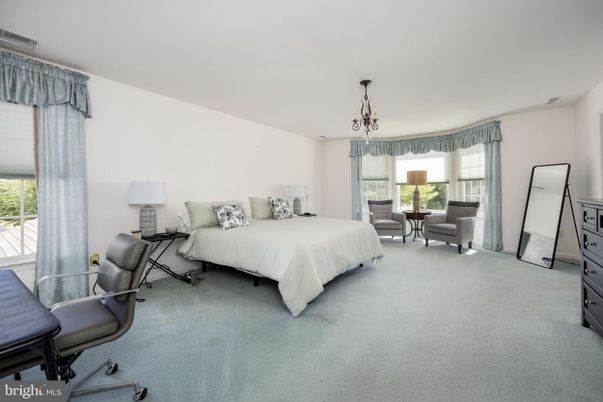 Bedroom, Chandelier, Interior