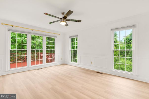 Empty room, Interior, Wood Texture Flooring