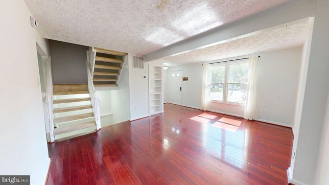 Empty room, Interior, Wood Texture Flooring
