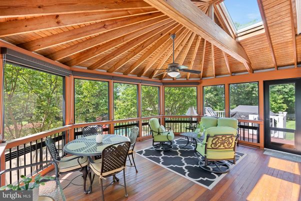 Interior, Sun Room, Wooden Beams, Wooden Ceilings, Wood Texture Flooring