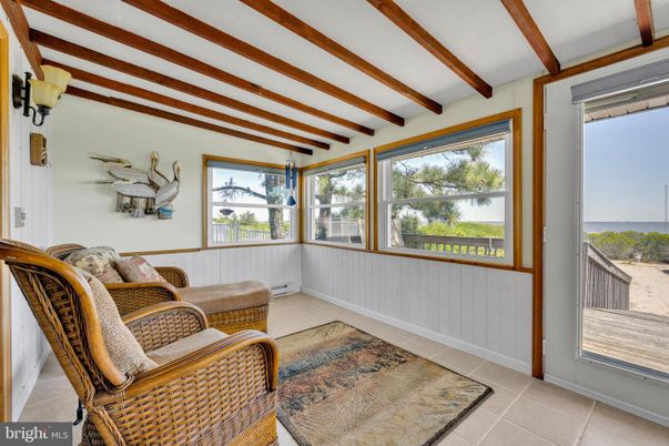 Interior, Living room, Wooden Beams