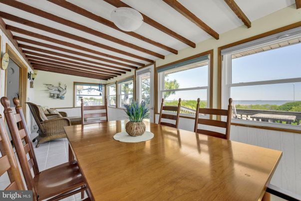 Dining room, Interior, Wooden Beams