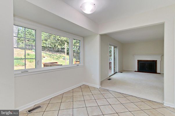 Empty room, Fireplace, Interior