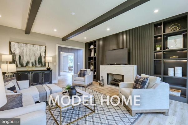 Fireplace, Interior, Living room, Recessed Lighting, Wooden Beams, Wood Texture Flooring