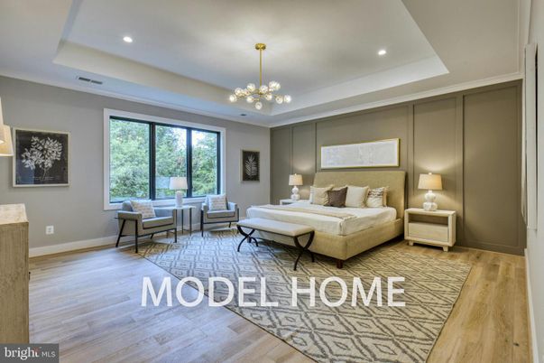 Bedroom, Interior, Living room, Pendant Lights, Recessed Lighting, Wood Texture Flooring