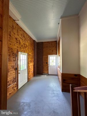 Empty room, Interior, Wooden Walls