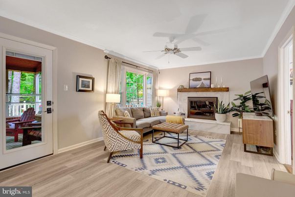 Fireplace, Interior, Living room, Wood Texture Flooring