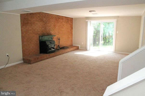 Empty room, Fireplace, Interior, Stone Walls