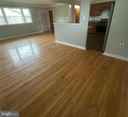 Empty room, Interior, Kitchen, Wood Texture Flooring