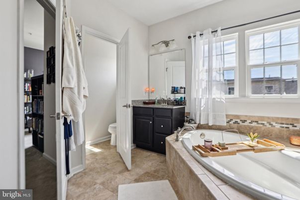 Bathroom, Interior, Tile Countertops