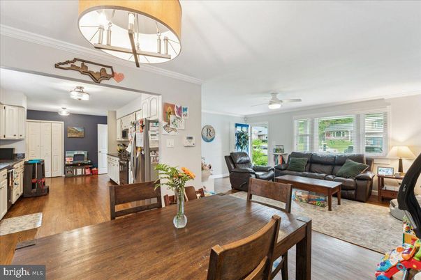 Dining room, Interior, Kitchen, Living room, Wood Texture Flooring