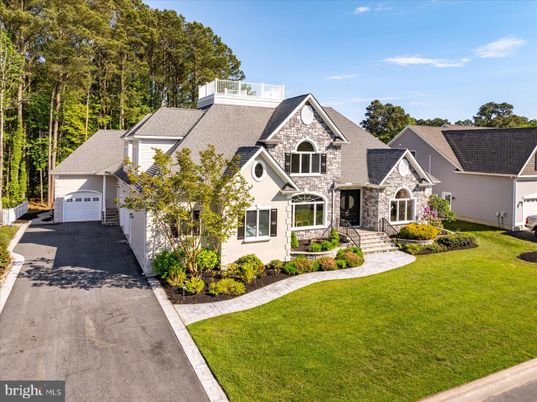Attached, Detached Garage, Exterior, Facade, French Provincial