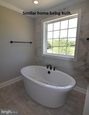 Bathroom, Free Standing Baths, Interior, Marble Walls, Recessed Lighting