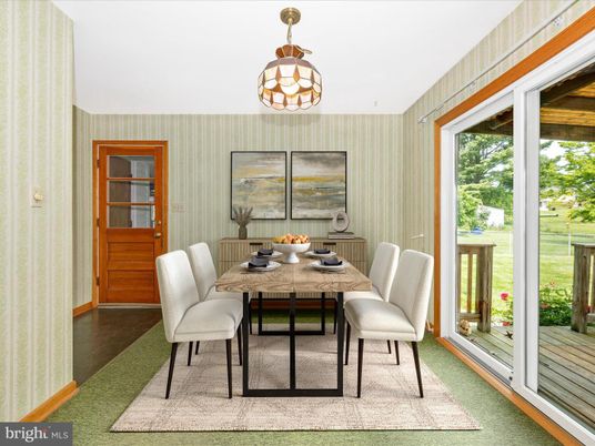 Dining room, Interior, Wood Texture Flooring