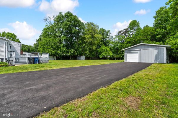 Backyard, Detached Garage, Exterior