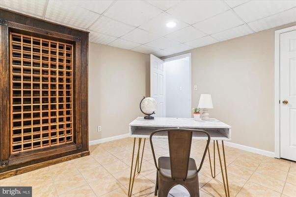 Home Office, Interior, Recessed Lighting