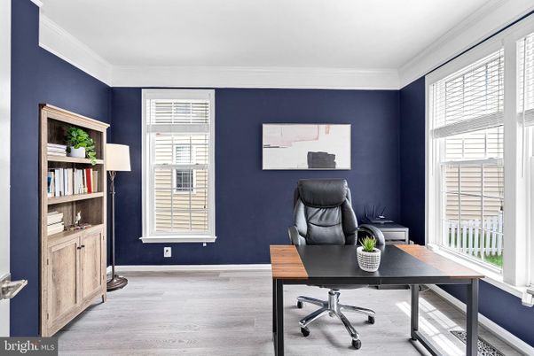 Home Office, Interior, Wood Texture Flooring