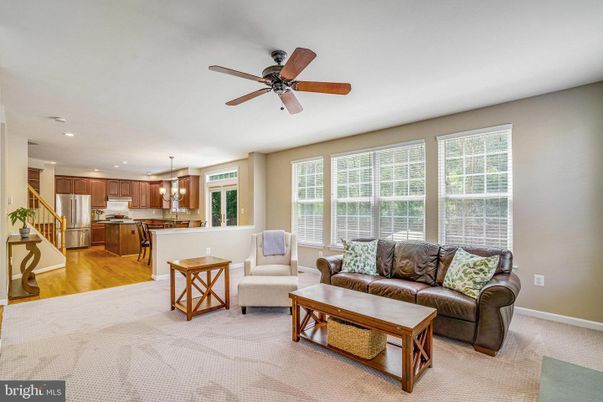 Interior, Kitchen, Living room, Pendant Lights, Recessed Lighting, Stainless Steel Appliances, Wood Texture Flooring