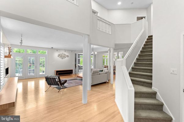 Fireplace, Interior, Recessed Lighting, Wood Texture Flooring