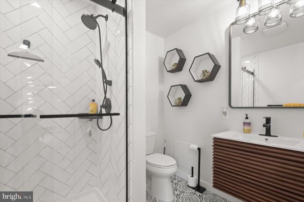 Bathroom, Glass Shower, Interior