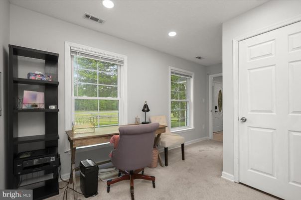 Home Office, Interior, Recessed Lighting